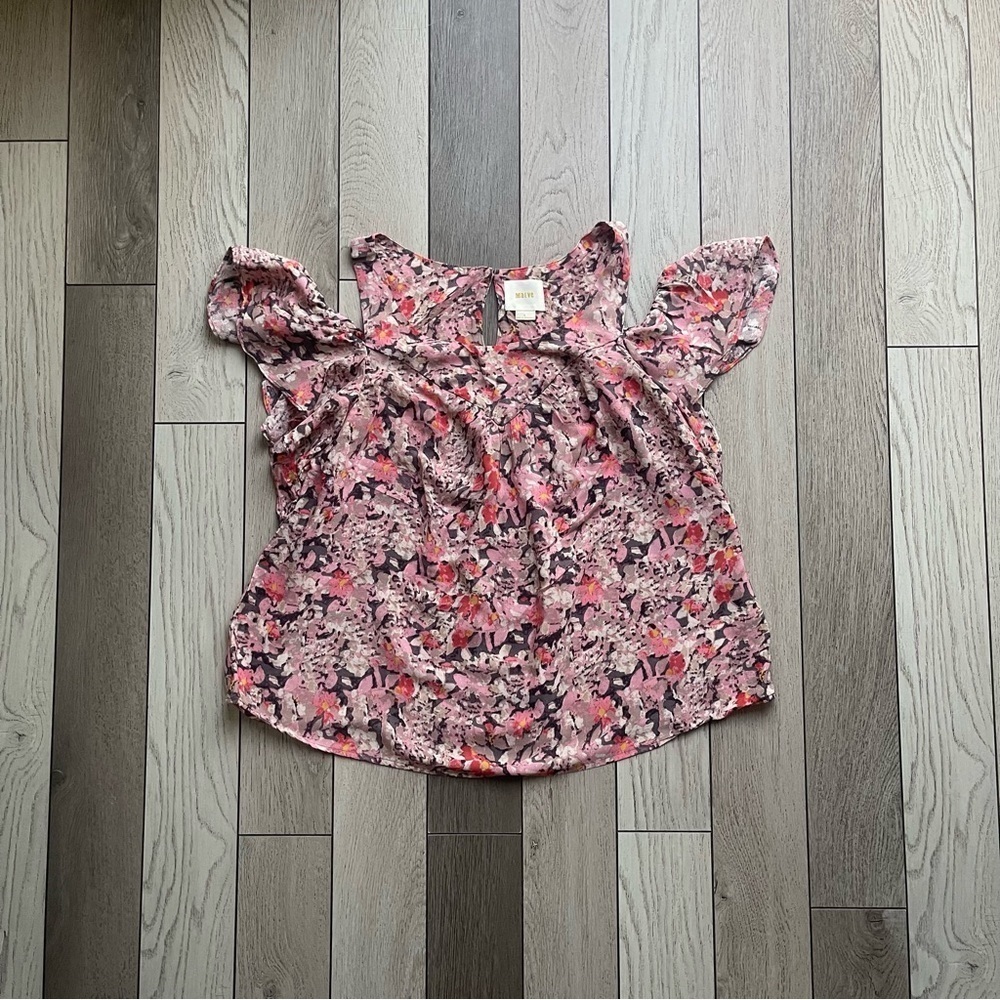 Maeve Multicolor Floral Blouse